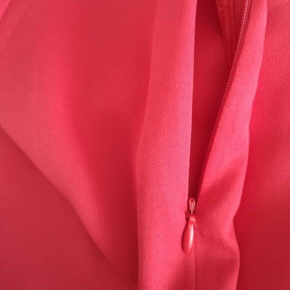 Red Blazer And Wide Leg Pants Suit Set L - Picture 9 of 13